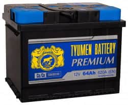 Аккумулятор Тюмень Premium 64L 64Ач 620А прям. пол